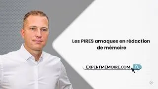 Miniature : Les PIRES arnaques en rédaction de mémoire