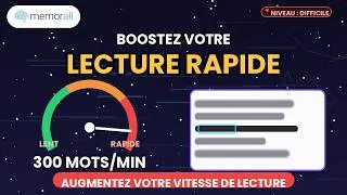Miniature : TEST DE LECTURE RAPIDE : 300 mots/minute, un mot à la fois !