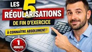 Miniature : Les 5 grandes régularisations de fin d’exercice à connaître ABSOLUMENT (en 1 minute)