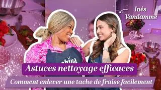 Miniature : Comment enlever une tache de fraise facilement avec Solange et Inès Vandamme