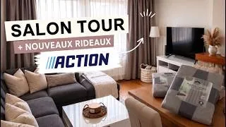 Miniature : ✨ SALON TOUR | Nouveaux Rideaux ACTION 😍