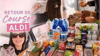 Miniature : 🛒 RETOUR DE COURSES ALDI | Menu de la Semaine + Organisation ✨