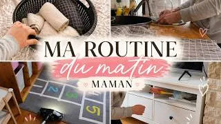 Miniature : ✨ Routine du matin MAMAN ORGANISÉE✨|  Ménage rapide + Motivation |