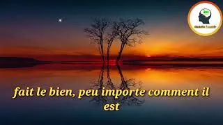Miniature : Parfois la vie est difficile à comprendre...Écoute à ces paroles sages.