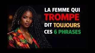Miniature : La femme qui trompe dit toujours ces 6 phrases - LES HOMMES NE LES VOIENT JAMAIS ( Conseil Couple )