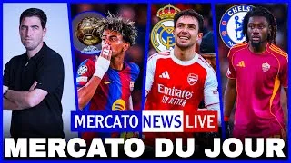 Miniature : MERCATO DU JOUR 🚨 Liverpool VISE 4 joueurs, Yamal RÉCLAME le Ballon d'Or ! (14/09)