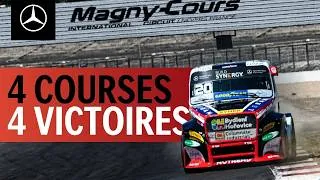 Miniature : 4 courses. 4 victoires pour Téo Calvet à Magny-Cours ! | Mercedes-Benz Trucks