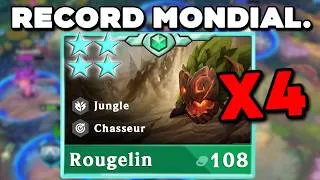 Miniature : RECORD DU MONDE : 4x champions 4 ⭐⭐⭐⭐