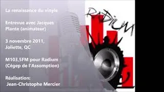 Miniature : La renaissance du vinyle - 3 novembre 2011 (Radium, M103.5 FM)
