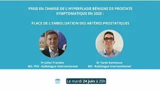 Miniature : Place de l'Embolisation des Artères Prostatiques - Radiologie Interventionnelle en 2025