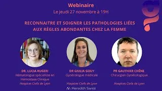 Miniature : Réseau Hémogyn : Reconnaitre et soigner les pathologies liées aux règles abondantes chez la femme