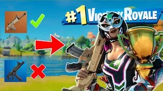 Miniature : FAIRE TOP 1 UNIQUEMENT avec LES AR (les armes les PLUS FORTE DE FORTNITE !) 😲