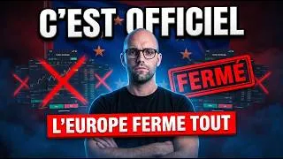 Miniature : C'est OFFICIEL : l'Europe FERME ces plateformes crypto le 1er juillet