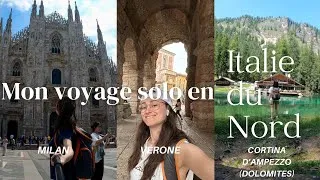 Miniature : MON CITY TRIP SOLO EN ITALIE DU NORD 🇮🇹🎒(Milan, Vérone, Dolomites)