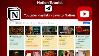 Miniature : Organiser les vidéos YouTube dans Notion à la vitesse de la lumière ⚡