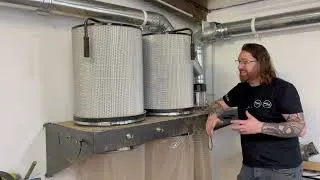 Miniature : #61 [Atelier] – Présentation de mon réseau d'aspiration & Aspirateur Holzprofi FM300G