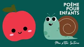 Miniature : 🍎La pomme et l'escargot - Poésie