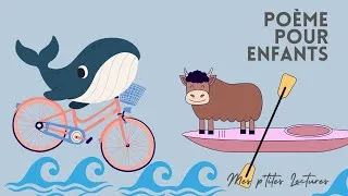 Miniature : 🐳Une baleine à bicyclette - Poésie