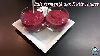 Miniature : BOISSON healthy au Lait Fermenté aux FRUITS ROUGES 🥛๋࣭ ⭑🍒🍓๋࣭ ⭑