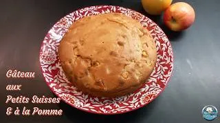 Miniature : Recette facile du Gâteau aux petits suisses et à la pomme