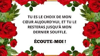 Miniature : Mon cœur t’a choisi une fois, et il te choisira encore et encore, pour toujours.