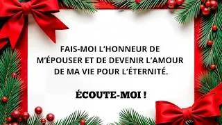 Miniature : Mon amour, me ferais-tu l’honneur de m’épouser ? 💍