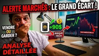 Miniature : CHOC SUR LES MARCHÉS : Explosion du Pétrole et Chute de la Tech (Que Faire ?)