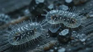 Miniature : Microbiome Glaciaire, Adaptations Psychrophiles et Évaluation des Risques Biologiques