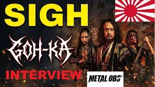 Miniature : SIGH interview (avant-garde black metal-JPN) for new album Goh-Ka (@PeacevilleRecords 2026)