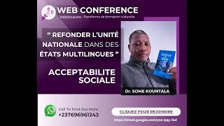 Miniature : conference linguistique : Acceptabilité sociale - Partie 5 (Dr SOME)