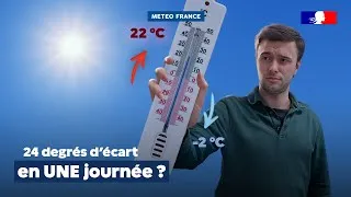 Miniature : Les amplitudes thermiques : pourquoi de tels écarts de températures entre le matin et l’après-midi ?