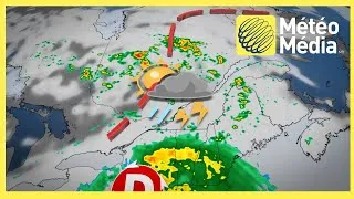 Miniature : Prévision météo de la semaine du 22 juin | Une continuité des conditions instables