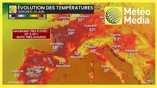 Miniature : Une canicule d’une rare intensité s’installe en Europe