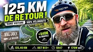 Miniature : Je rentre du VAL JOLY à vélo : 125 KM de défi ! 🚴‍♂️🔥
