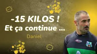 Miniature : -15 KILOS déjà ! Et ça continue : L'incroyable transformation de Daniel.