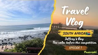 Miniature : 🌊 VLOG 1 – Jeffrey’s Bay | The calm before the competition