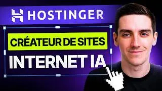 Miniature : Créateur de Sites Internet IA de Hostinger - Tutoriel Complet pour Débutants (2026)