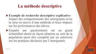 Miniature : Méthodologie de recherche en éducation (Séance 4)