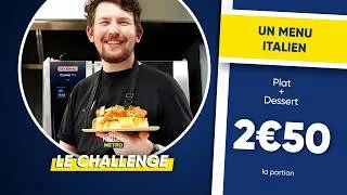 Miniature : CHALLENGE : Créer un MENU ITALIEN avec 2,50€ | METRO
