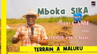 Miniature : TERRAINS MALUKU 15x25M MBOKA SIKA 2500 Cash ou 3000 en 4 Fois #kinshasa