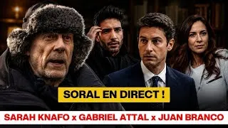 Miniature : 💥 ALERTE 💥LIVE EXPLOSIF: ALAIN SORAL , Gabriel ATTAL , Sarah KNAFO,JUAN BRANCO