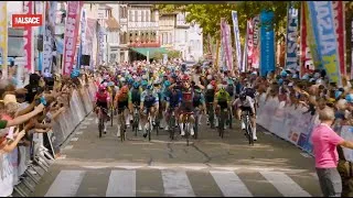 Miniature : Interview pré-course + 2 derniers km | Tour Alsace 2025, Étape #2