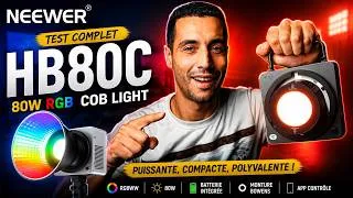 Miniature : NEEWER HB80C : La Lampe RGB Portable Ultime pour YouTube ? 🔥 Test Complet