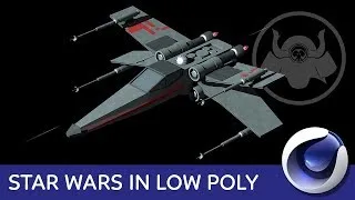 Miniature : Star Wars in Low Poly - Cinema 4D