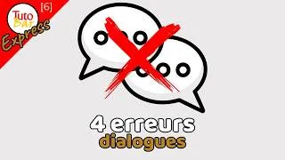 Miniature : 4 erreurs qui rendent vos dialogues artificiels