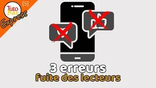 Miniature : 3 erreurs sur les réseaux sociaux qui font fuir vos lecteurs