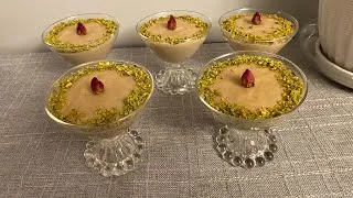 Miniature : Recette de Mhalbi  sans sucre blanc une recette traditionnelle algérienne parfaite pour le ramadan