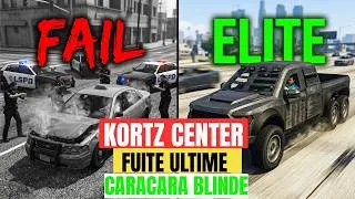 Miniature : GTA ONLINE: La MEILLEURE route pour fuir le Kortz Center en Caracara Blindé