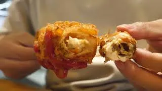Miniature : Crevette Tigre Noir façon Hot-Dog frit - STREET FOOD CORÉENNE