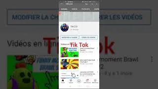Miniature : Une chaîne Tik Tok ?????